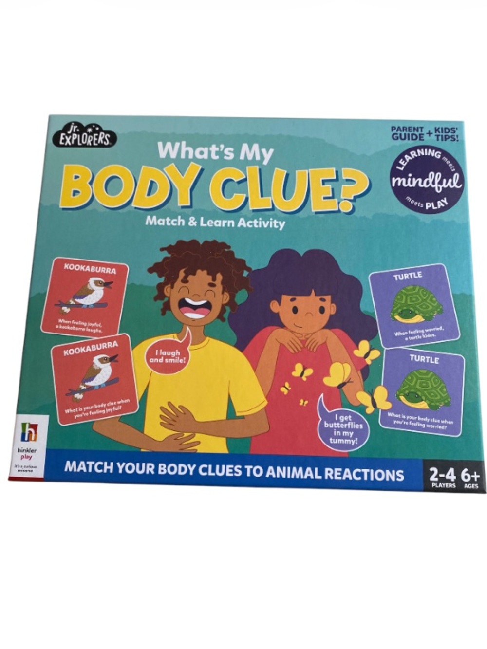 What's My Body Clue? Match & Learn Activity Board Game - NWT